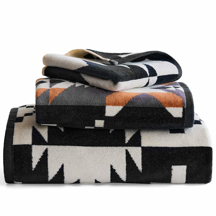Photo: Pendleton Three Piece Towel Set in Spider Rock 