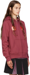Marc Jacobs Heaven Pink Double Devil Hoodie