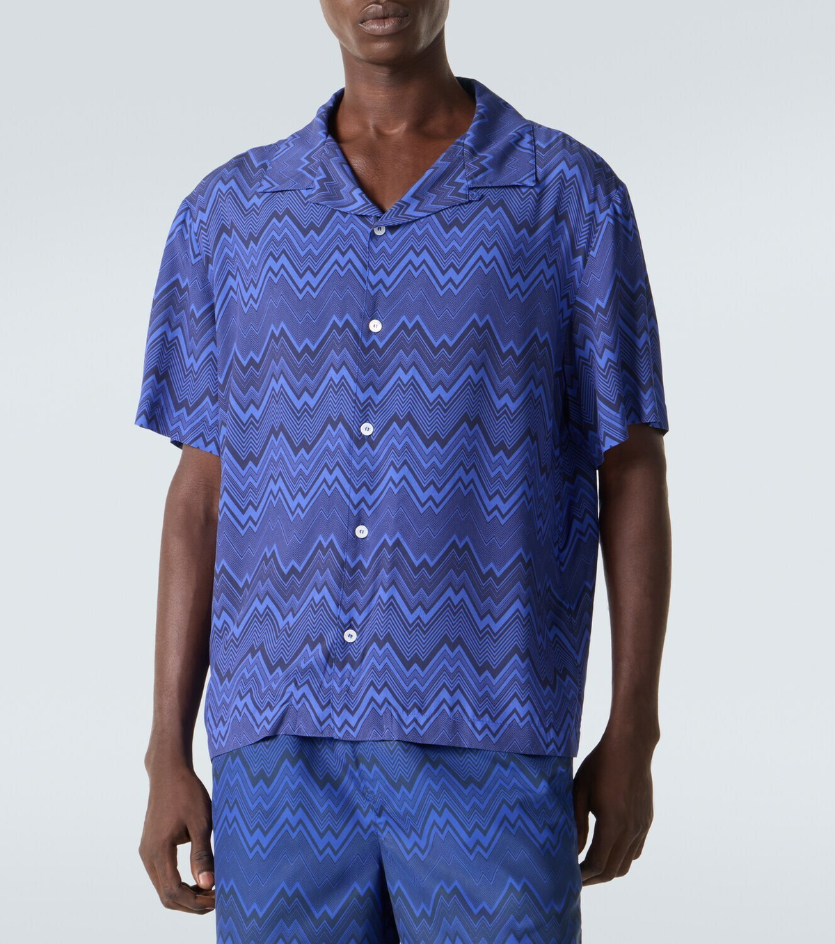 Missoni Zigzag bowling shirt