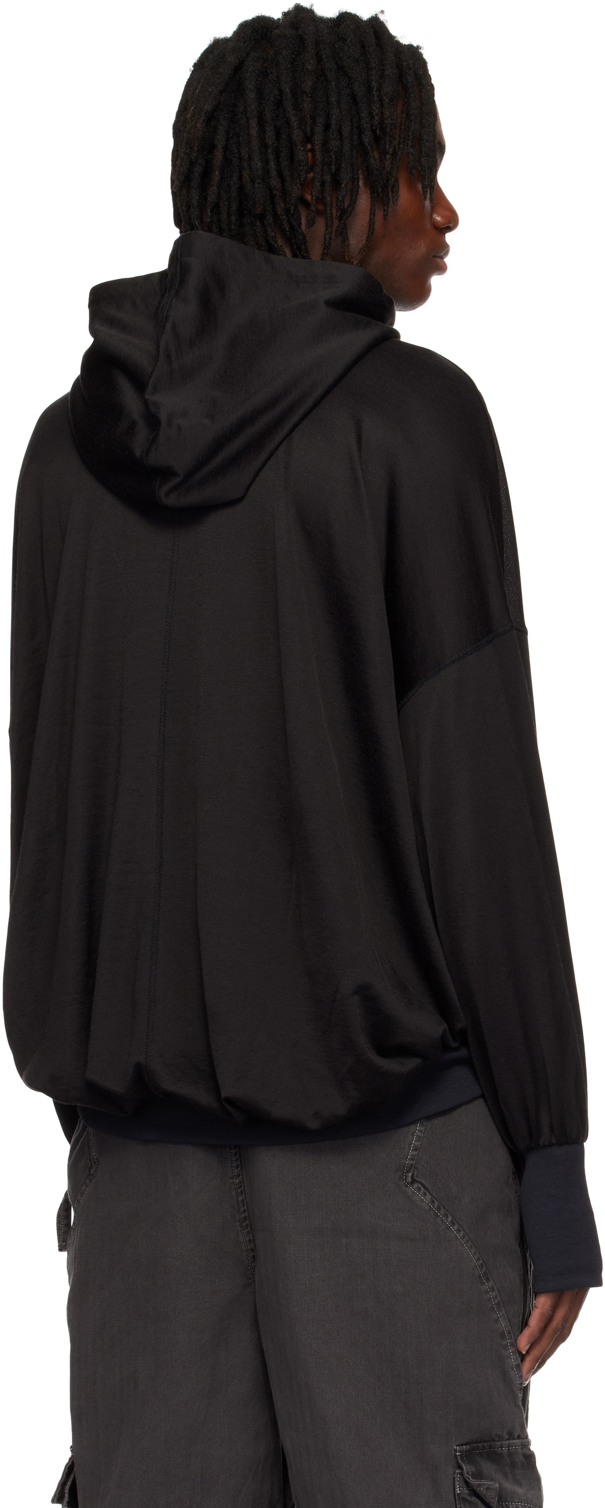 UNDERCOVER Black UC1E4807 Hoodie