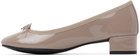 Repetto Taupe Camille Rubber-Sole Heels