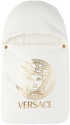 Versace Baby White Medusa Nest Sleeping Bag