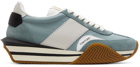 TOM FORD Blue James Low-Top Sneakers