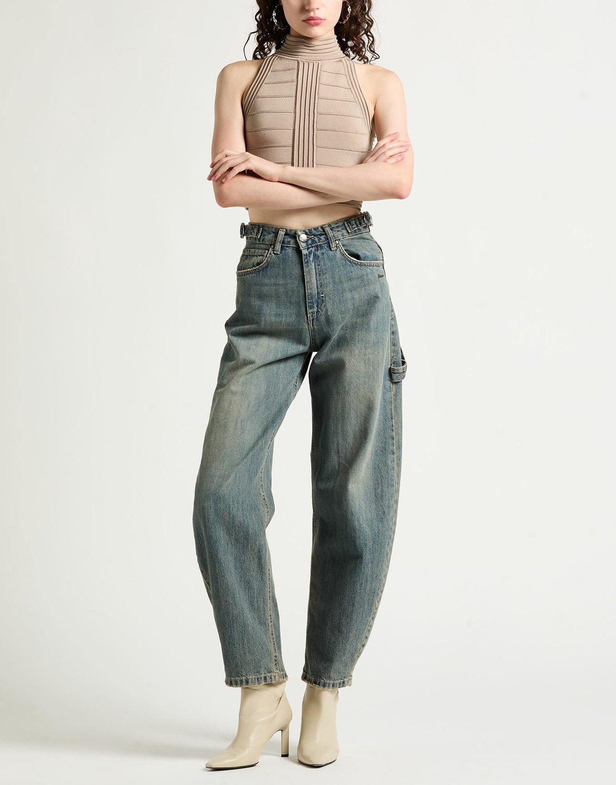 Berna Womens Jeans in Blue