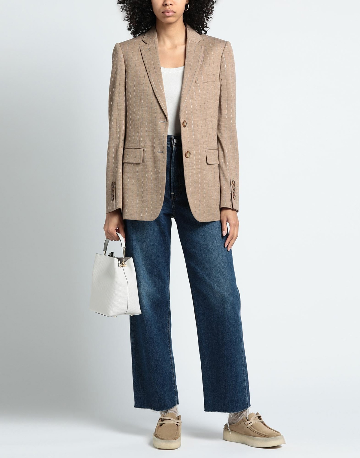 Burberry Womens Blazer Sand