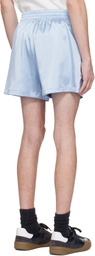 AMBUSH Blue Satin Boxer Shorts