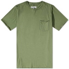 Rag & Bone Men's Miles Pocket T-Shirt in Green Fog
