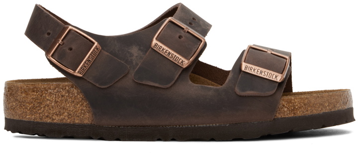 Photo: Birkenstock Brown Regular Milano Sandals