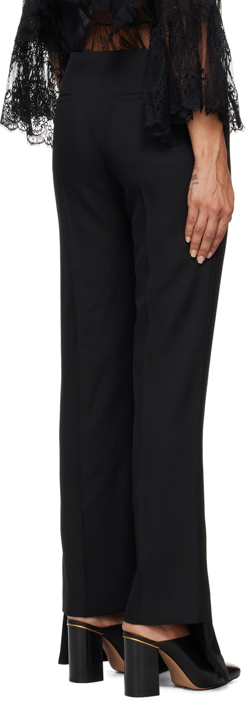 Chloé Black Pinched Seam Trousers