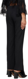 Chloé Black Pinched Seam Trousers