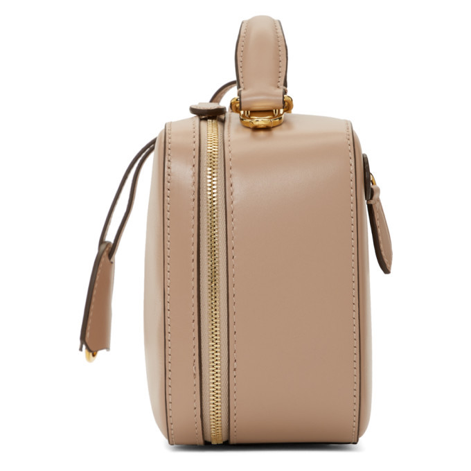 Mark Cross Beige Baby Smooth Laura Bag