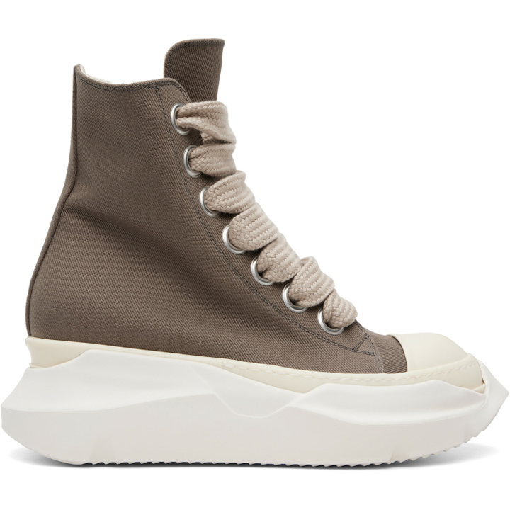 Photo: Rick Owens DRKSHDW Gray Tower Jumbolace Abstract Sneakers