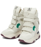 Isabel Marant - Balskee leather wedge sneakers