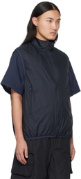 DAIWA PIER39 Navy Tech Reversible Wind Shield Vest