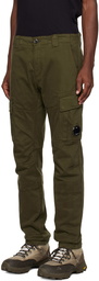 C.P. Company Green Ergonomic Cargo Pants