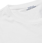Polo Ralph Lauren - Slim-Fit Cotton-Jersey T-Shirt - Men - White