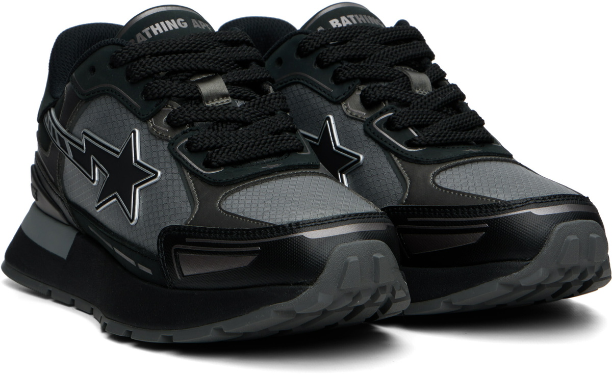 BAPE Black BAPE CROSS STA #1 Sneakers
