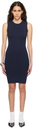 FLORE FLORE Navy Esmé Minidress