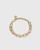 Casablanca SMALL C LINK COLUMN BRACELET gold Mens Jewellery