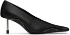 Acne Studios Black Pointed Bavotte Heels
