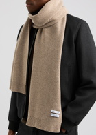 Colorful Standard Wool Scarf - Brown - One Size