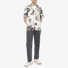 Soulland Men's Orson Floral Vacation Shirt in Grey