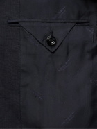 Kiton - Linen Blazer - Blue