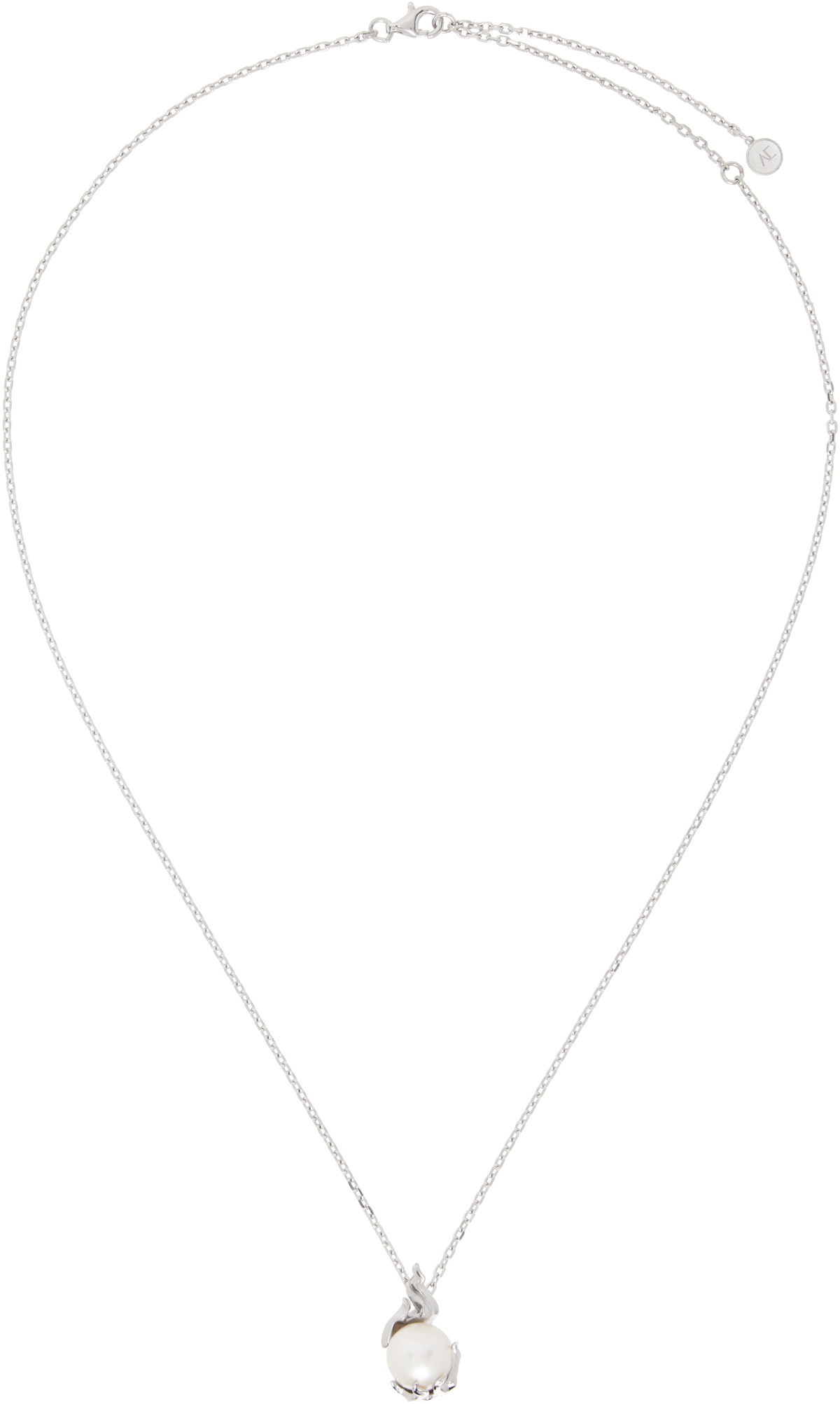 【関税込み】Alan Crocetti シルバー Clear Drip ネックレス Silver Clear Drip Necklace by Alan Crocetti on Sale