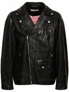 ACNE STUDIOS - Liker Distressed Leather Jacket