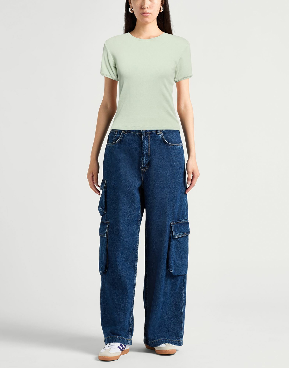 Represent Womens T-shirt in Sage green