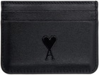 AMI Paris Black Ami de Cœur Card Holder