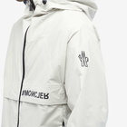 Moncler Grenoble Men's Foret Micro Ripstop Jacket in White Ivory