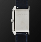 Jaeger-LeCoultre - Reverso Tribute Hand-Wound 27mm Stainless Steel and Leather Watch, Ref. No. Q3978480 - Unknown