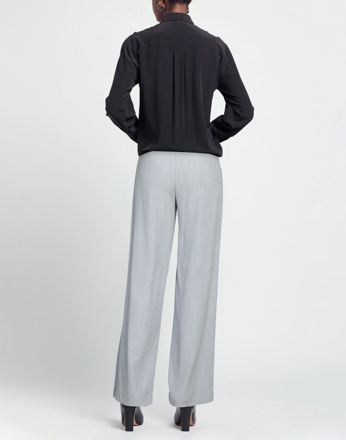 Alessia Santi Womens Pants in Light grey