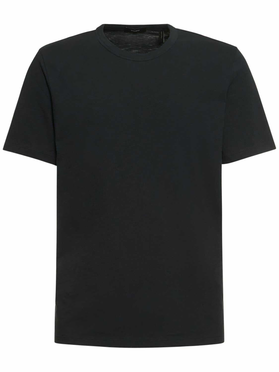 Photo: THEORY - Cotton Luxe S/s T-shirt