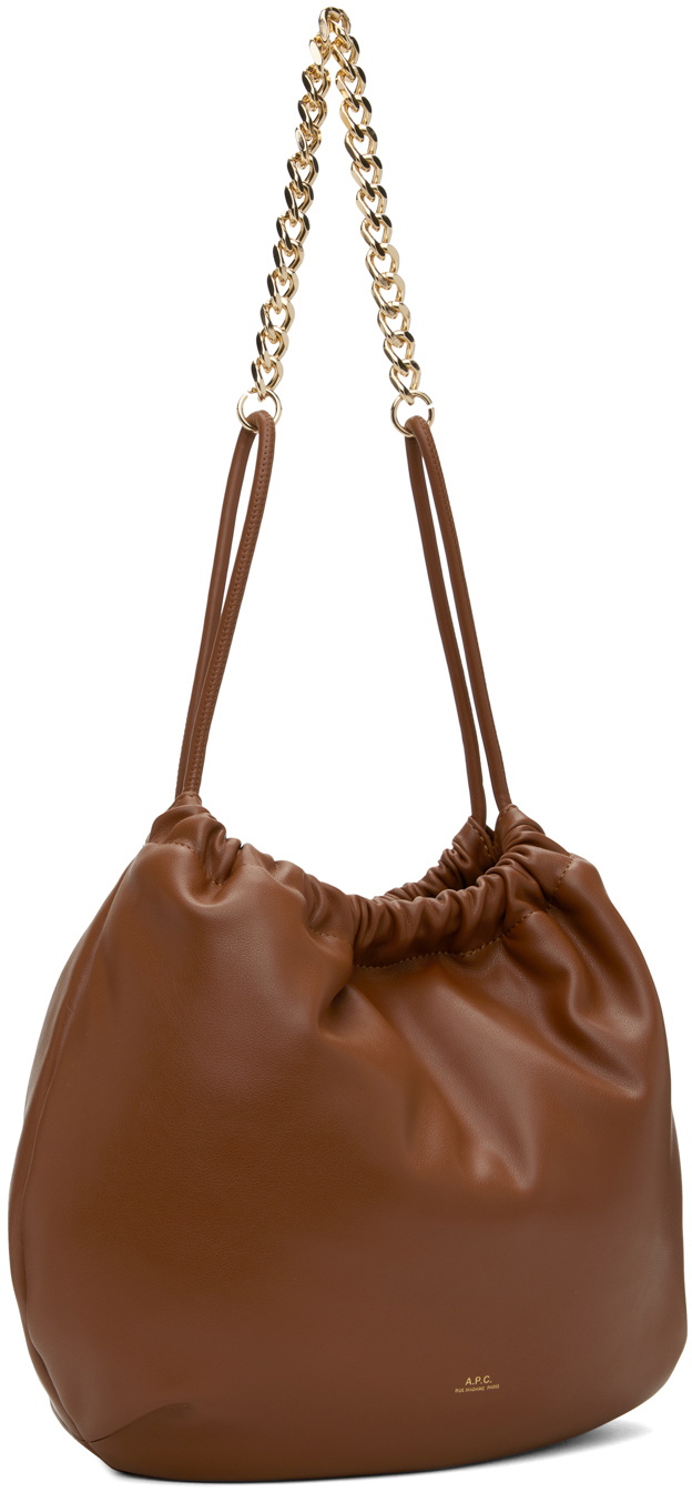 A.P.C. Tan Ninon Chain Bag A.P.C.