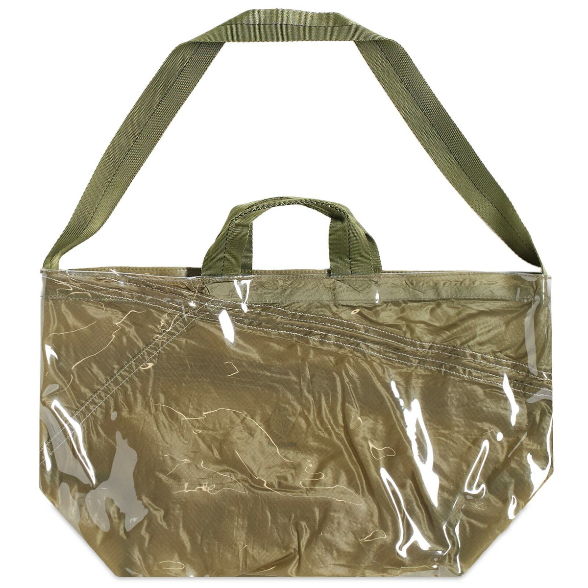 Puebco Covered Parachute Shoulder Bag in Olive 
