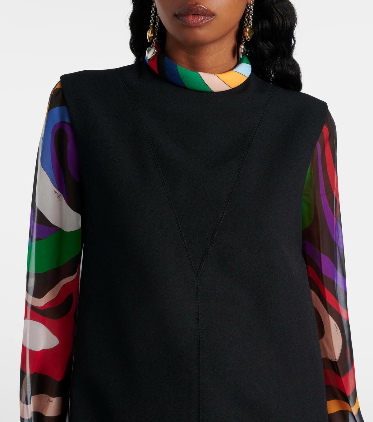 Pucci Marmo cady shift dress Emilio Pucci