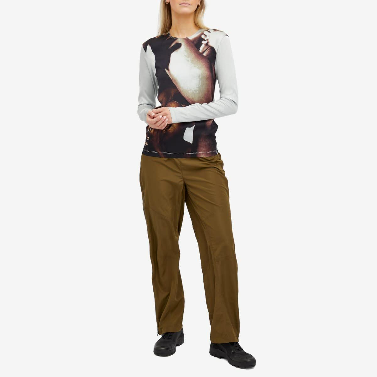Wood Wood Women's Zelda Tech Trousers in Pitch-Dark