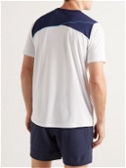 Castore - Logo-Print Panelled Stretch-Jersey Tennis T-Shirt - White