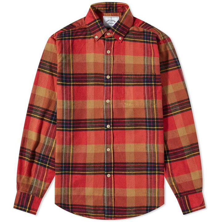 Photo: Portuguese Flannel Transit Button Down Check Shirt