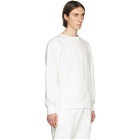 Maison Margiela Off-White Elbow Patch Sweatshirt