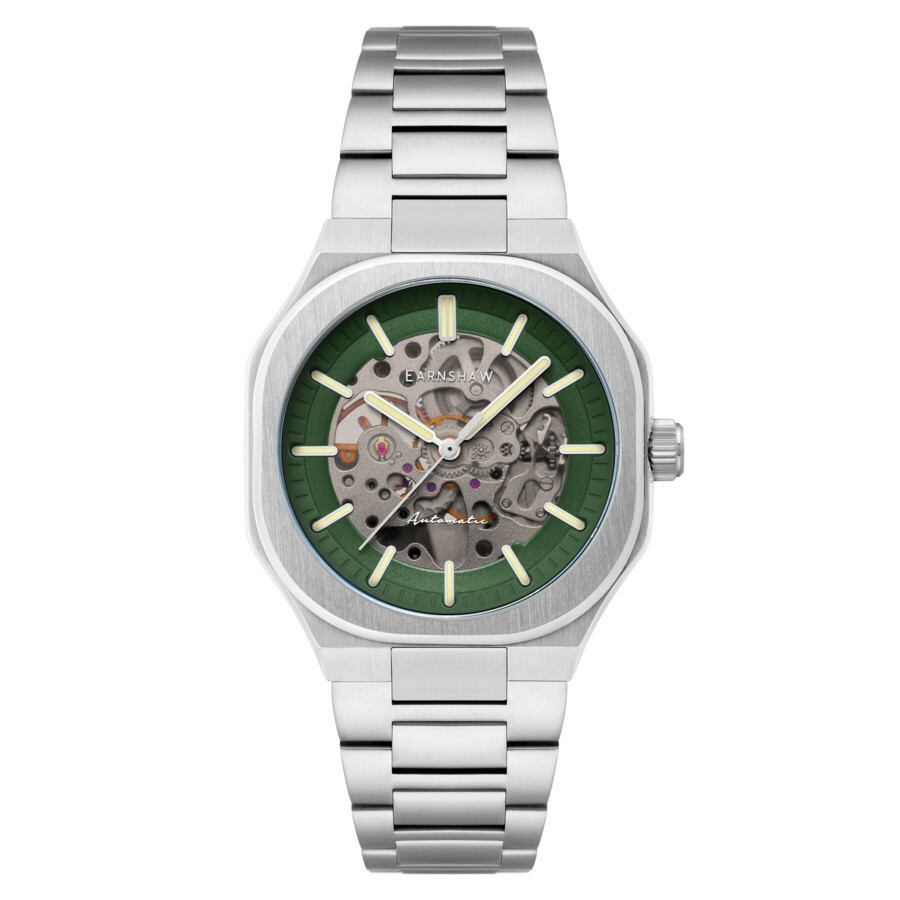 Thomas Earnshaw Exeter Automatic Green Dial Mens Watch ES-8300-44