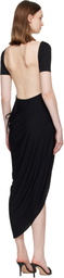 JACQUEMUS Black 'The Sole' Maxi Dress