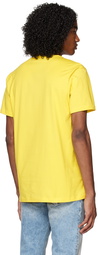 Moschino Yellow Printed T-Shirt