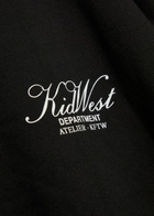 Kidwest Logo-print Cotton Sweatshirt Black