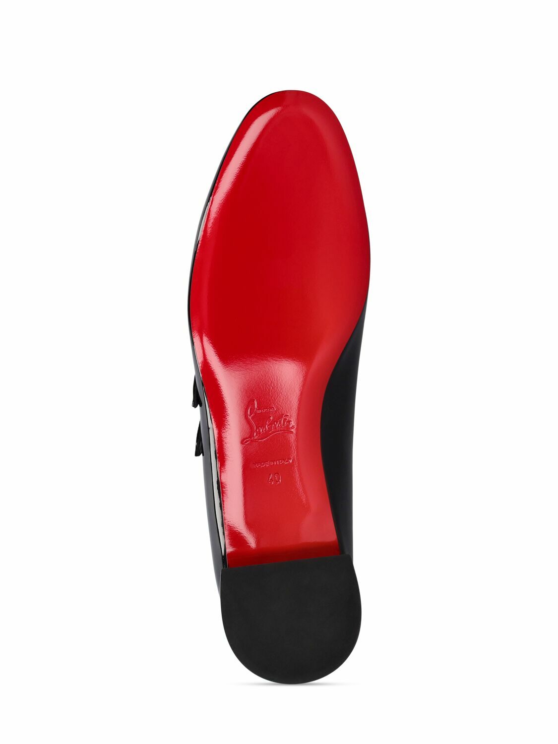 CHRISTIAN LOUBOUTIN - 20mm Sweet Jane Patent Leather Flats