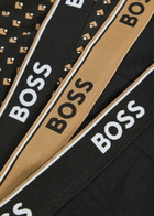 Boss Stretch-cotton Boxer Briefs set of Three Beige