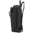 Bottega Veneta Grey and Black Medium Canvas High-Teck Backpack