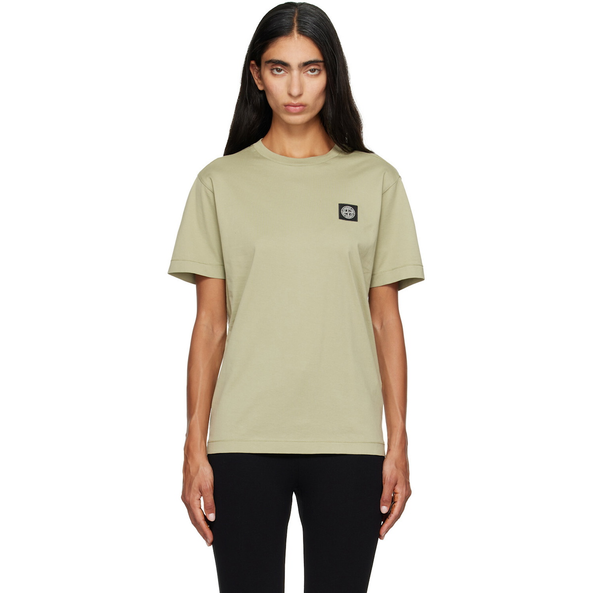 Stone Island Green 2100027 60/2 Cotton Jersey T-shirt